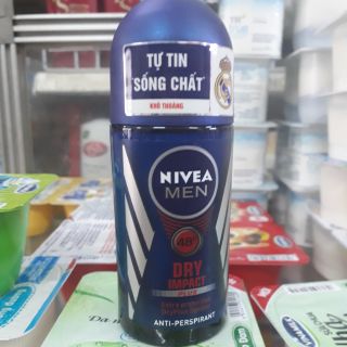 Lăn Khử mùi nivia men 50ml