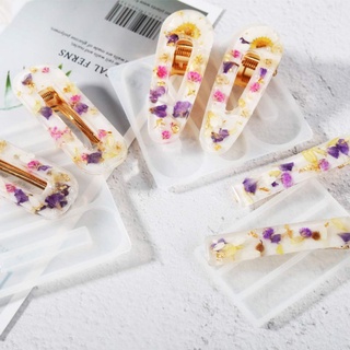 Khuôn Làm Kẹp Tóc sáng tạo trong thủ công Resin, Jesmonite