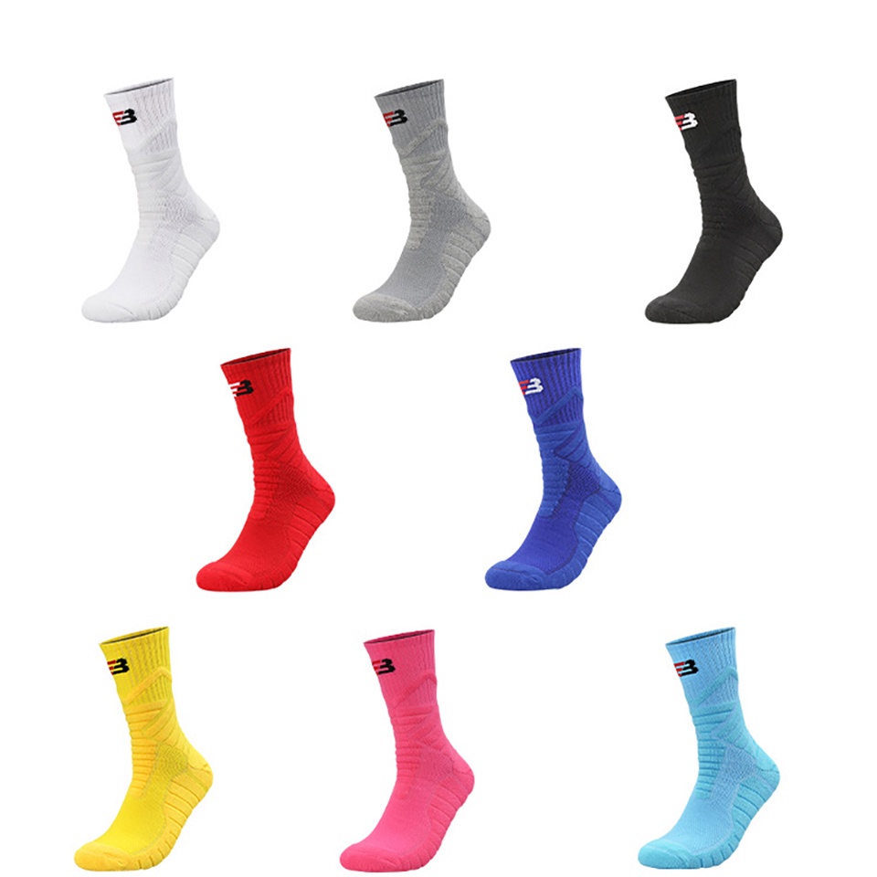 Vớ Thể Thao Cổ Cao Dày Dặn Thoải Mái Cho Người Lớn