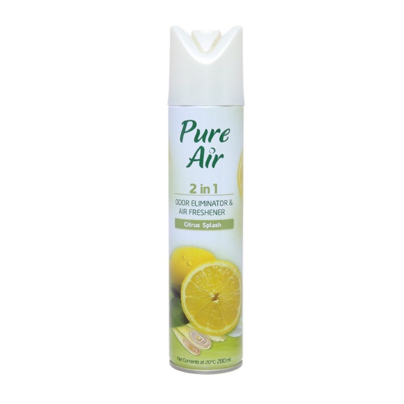 Xịt phòng Pure Air hương chanh 280ml : vàng