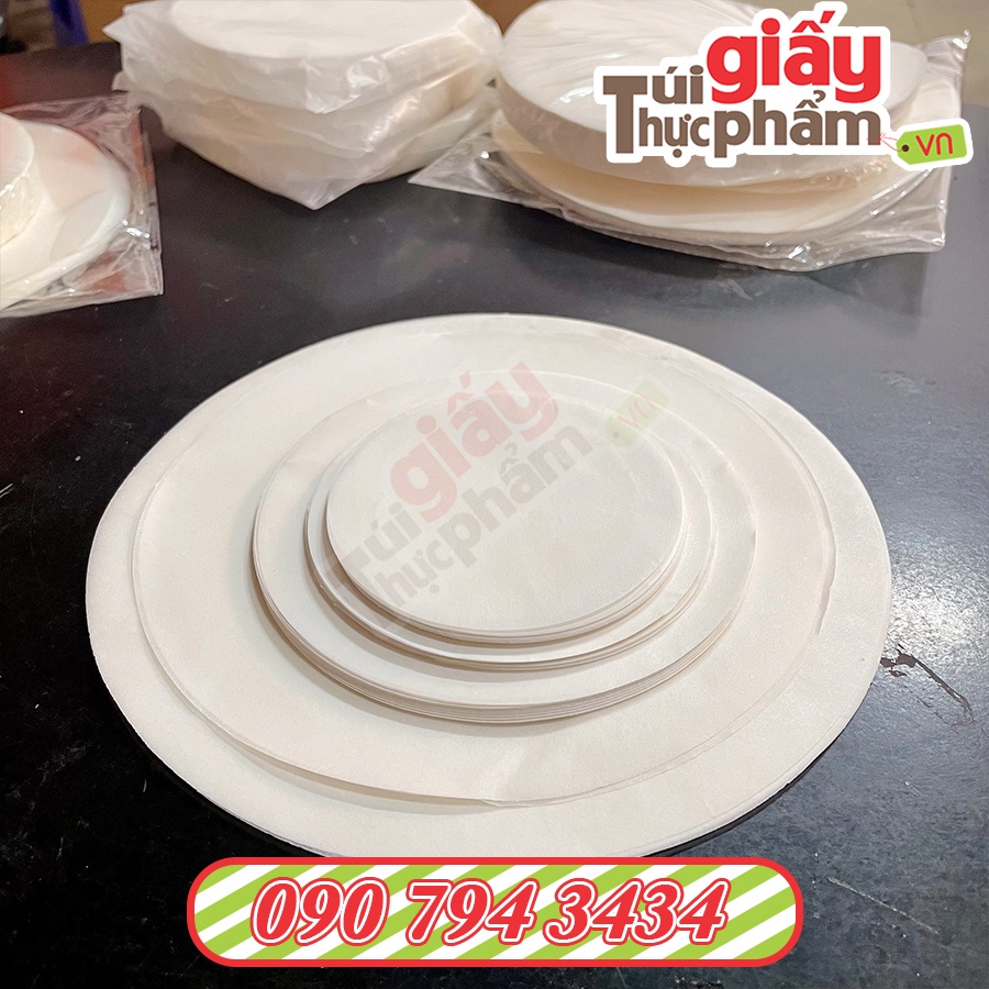 Giấy Nến Lót Bánh Bao, Nồi Chiên, Xửng Hấp