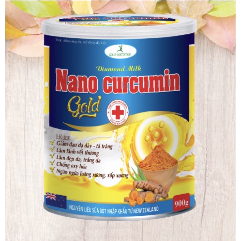 900G sữa nghệ nano curcumin hỗ trợ dạ dày