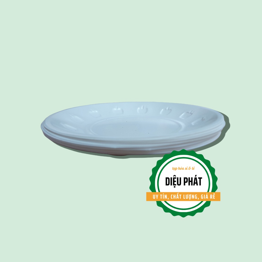 ⚡️ Dĩa Nhựa Dùng 1 Lần 16cm