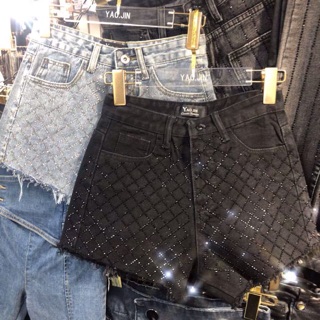 QUẦN JEANS SHORT LƯNG CAO