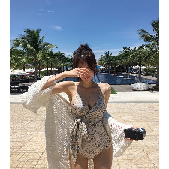 Bikini hoa buộc eo | BigBuy360 - bigbuy360.vn