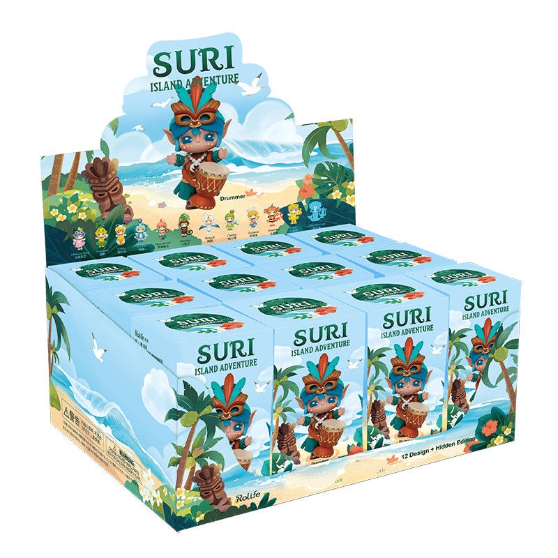 Mô hình búp bê đồ chơi POPMART Bubble Mart dòng Island Adventures phiên bản Trung Quốc