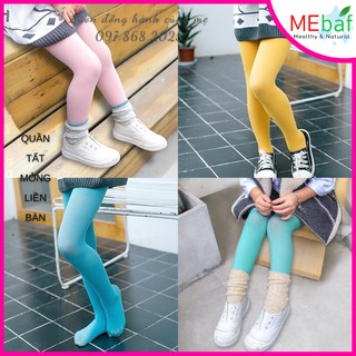 Quần tất len liền bàn bé gái