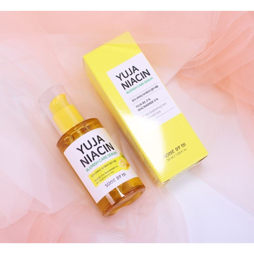 Tinh chất dưỡng trắng mờ thâm nám Some By Mi Yuja Niacin Blemish Care Serum