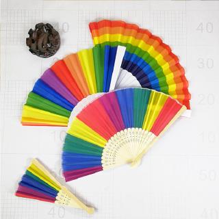 Quạt cầu vồng trang trí