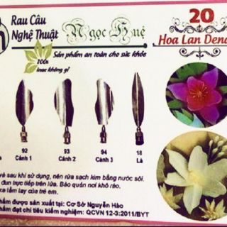 Dụng cụ rau câu 3d ngọc huệ