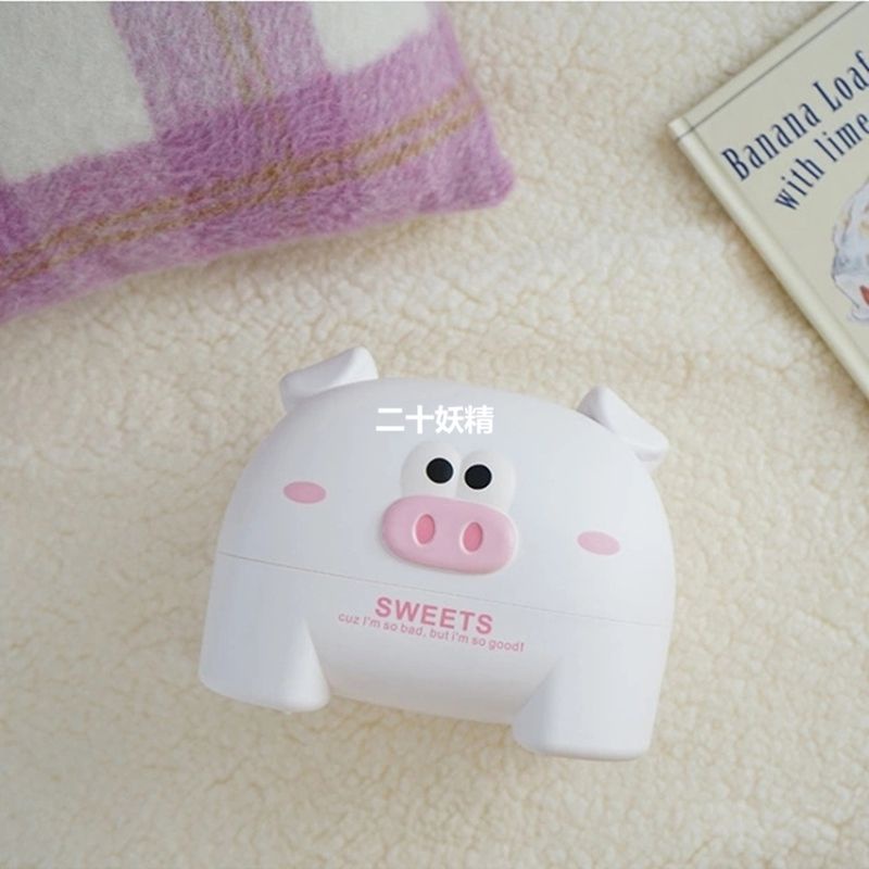Hộp Đựng Khăn Giấy Để Bàn Hình Chú Heo Nhỏ Dễ Thương Trang Trí Phòng Khách / Phòng Ngủ