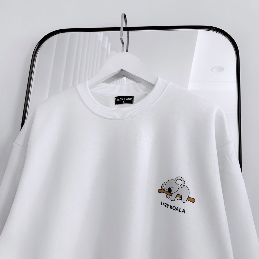 Áo Sweater JL Oversize Koala SL, JACKLANE, Áo nỉ chui đầu unisex Jack Lane | BigBuy360 - bigbuy360.vn
