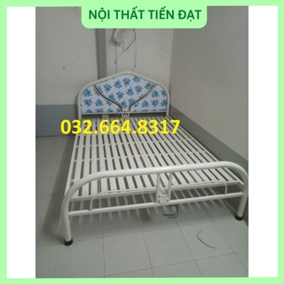 Giường sắt đơn tròn sơn tĩnh điện mẫu đẹp giá xưởng
