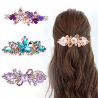 Set 10 kẹp tóc đính đá