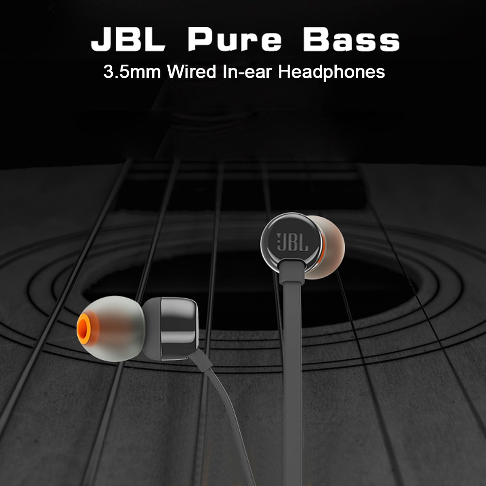 Tai Nghe Chụp Tai JBL T110 Có Micro Jack 3.5mm Âm Thanh Siêu Trầm