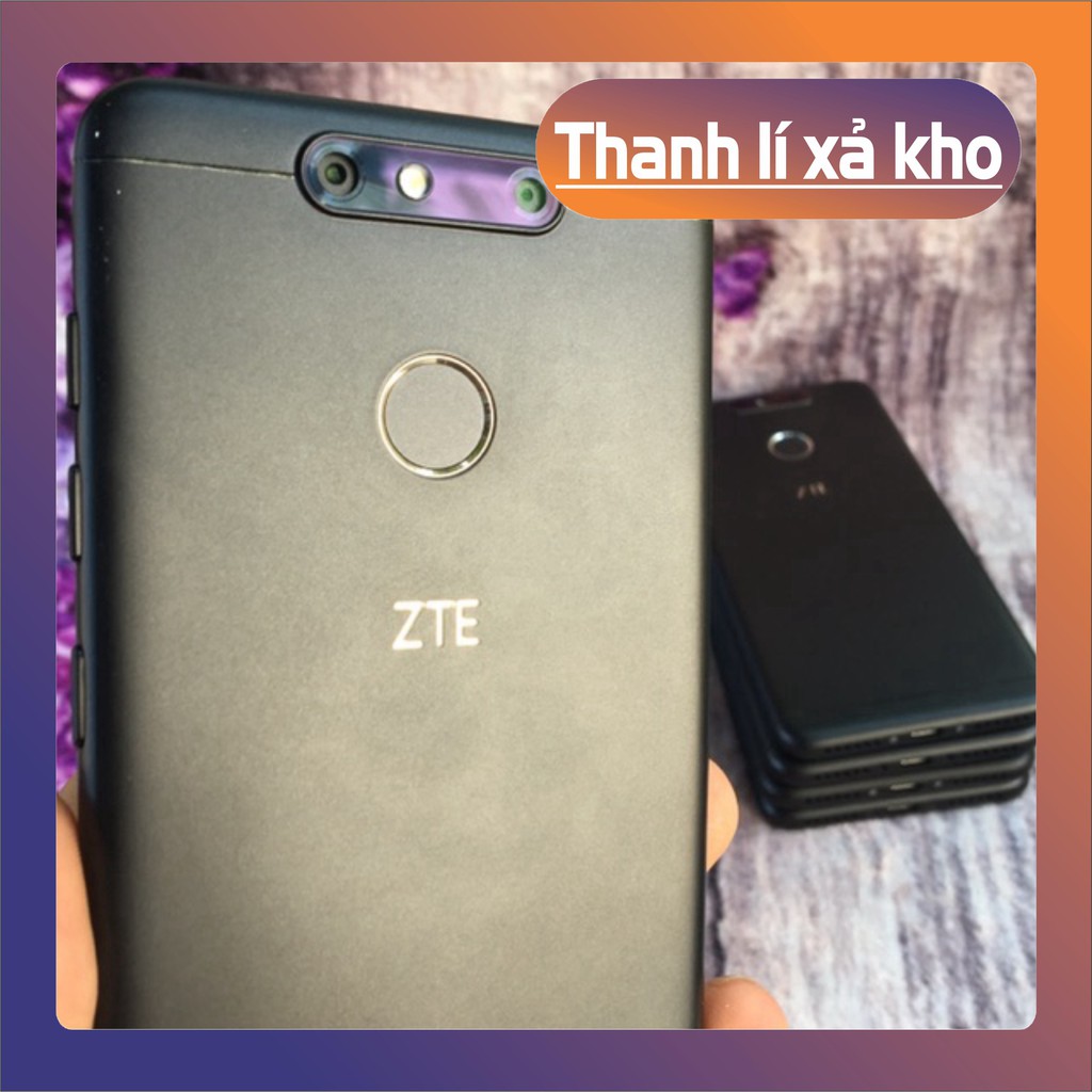 ĐỐT KHO Điện thoại ZTE Blade V8Q màn 5 inch ram 2GB/16gb camera kép+ vân tay XẢ HÀNG