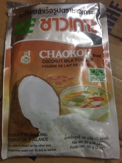Bột cốt dừa Thái Lan Chaokoh gói 60g