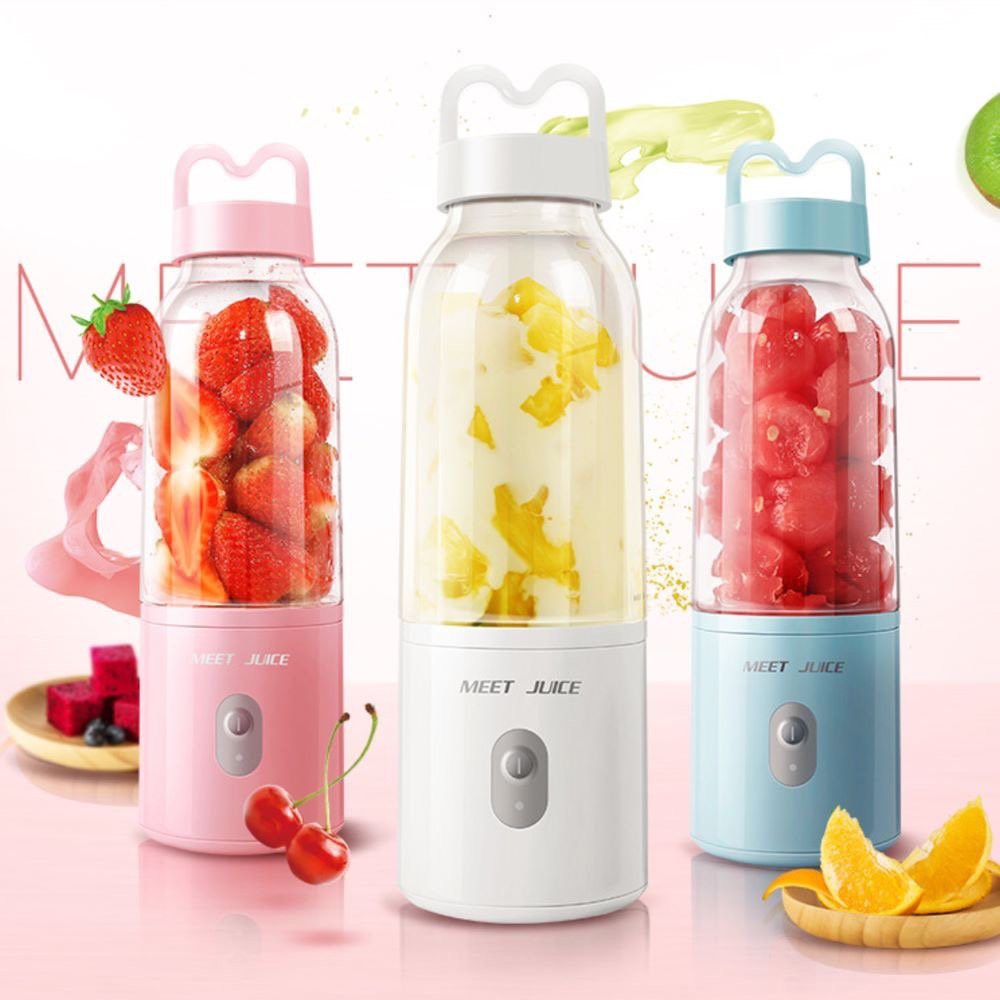 Máy Xay Sinh Tố Cầm Tay Mini Đa Năng 500ML