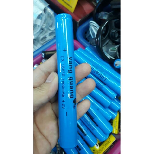 Pin sạc 18650 - 7800mAh 4,2V