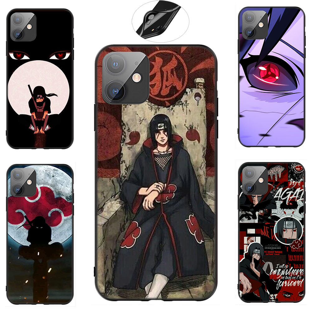 iPhone XR X Xs Max 7 8 6s 6 Plus 7+ 8+ 5 5s SE 2020 Casing Soft Case 95SF Uchiha Itachi Naruto mobile phone case