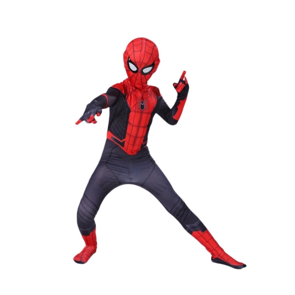 Người Nhện Quần áo trẻ em cao cấp Hoá trang cho bé trai Siêu Nhân Người Nhện COSPLAY2203 HEROKIDS