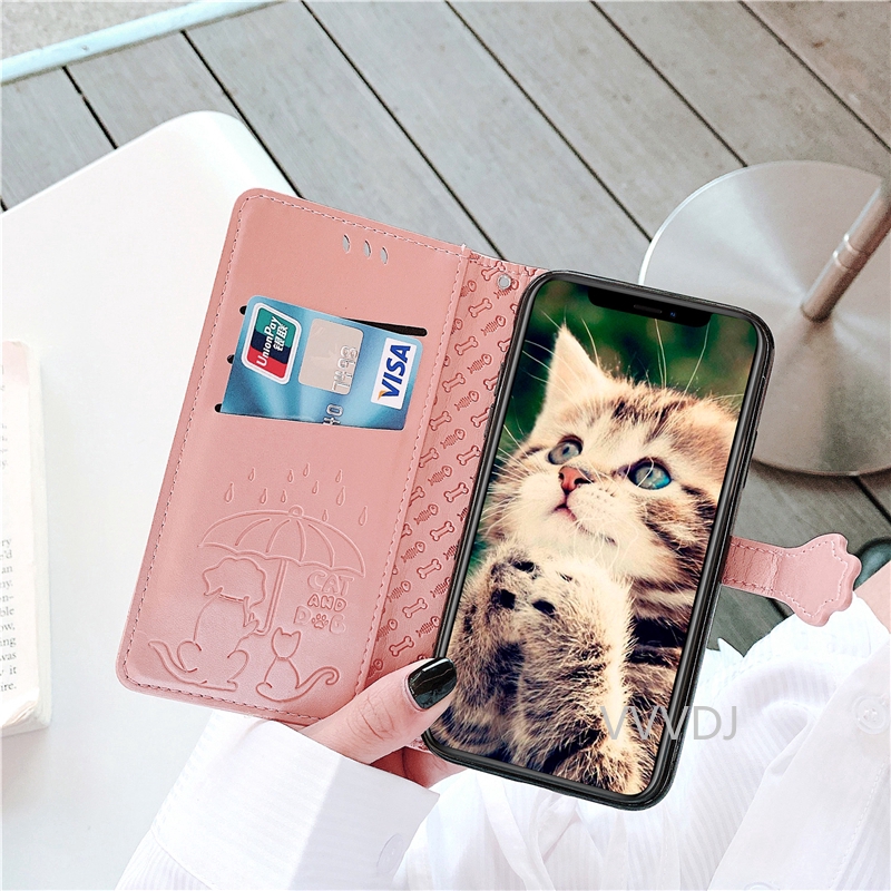 Bao da nắp gập kiểu ví thiết kế cổ điển sang trọng cho IPHONE 11 PRO MAX XR X 8 7 6 PLUS IPHONE 6 7 8 PLUS XS