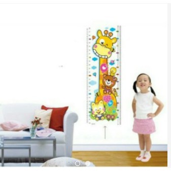 Decal Dán Tường Đo Chiều Cao