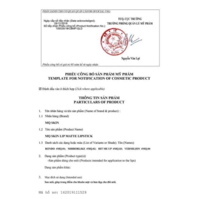 SERUM CĂNG BÓNG DA NHÂN SÂM mqskin