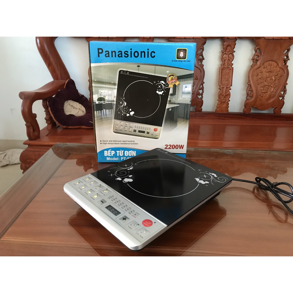 Bếp từ đơn cảm ứng cao cấp panasonic PT-598 ( tặng nồi ) - Bếp từ Pana