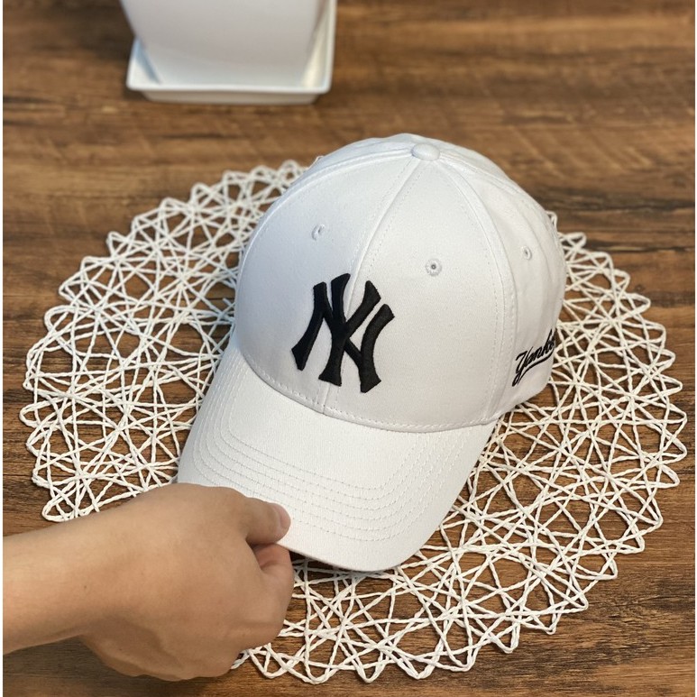 Mũ lưỡi trai, Nón kết xuất khẩu Zeni Store N.Y trắng logo đen thêu chữ nổi Siêu HOT Freeship, Full Hộp