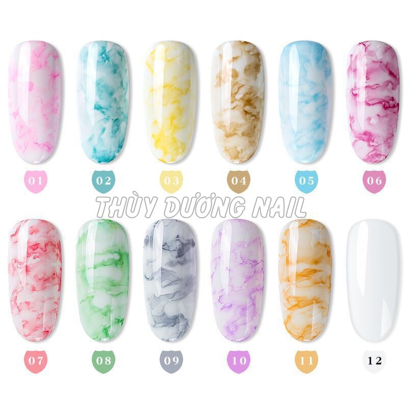 Set loang cồn Healthy Nail 12 chai