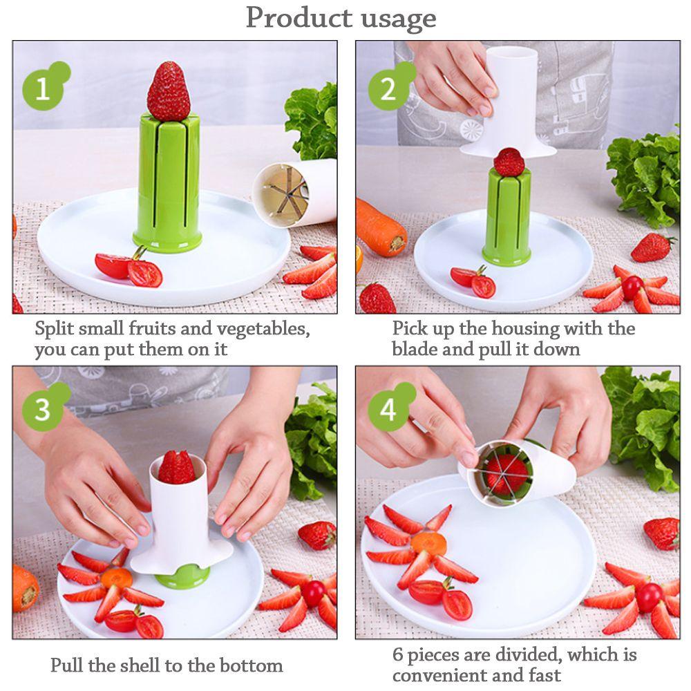 Dụng Cụ Cắt Dâu Tây / Rau Củ Đa Năng Tiện Dụng Cho Nhà