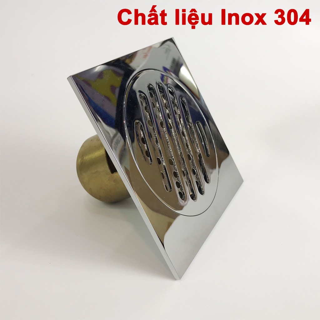 [HÀNG CAO CẤP - CÓ VIDEO] Hố ga chống côn trùng, chống hôi Inox 304 cao cấp, phễu thoát sàn chống côn trùng