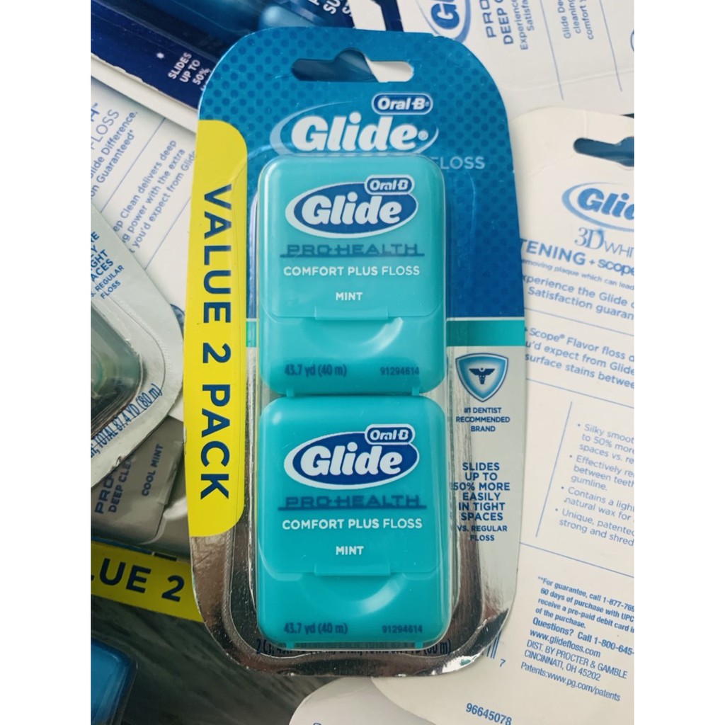Chỉ nha khoa Oral-B Glide 44m, 80m, 100m