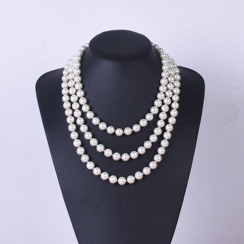 Dây chuyền hạt dài đeo được nhiều vòng nhiều kiểu