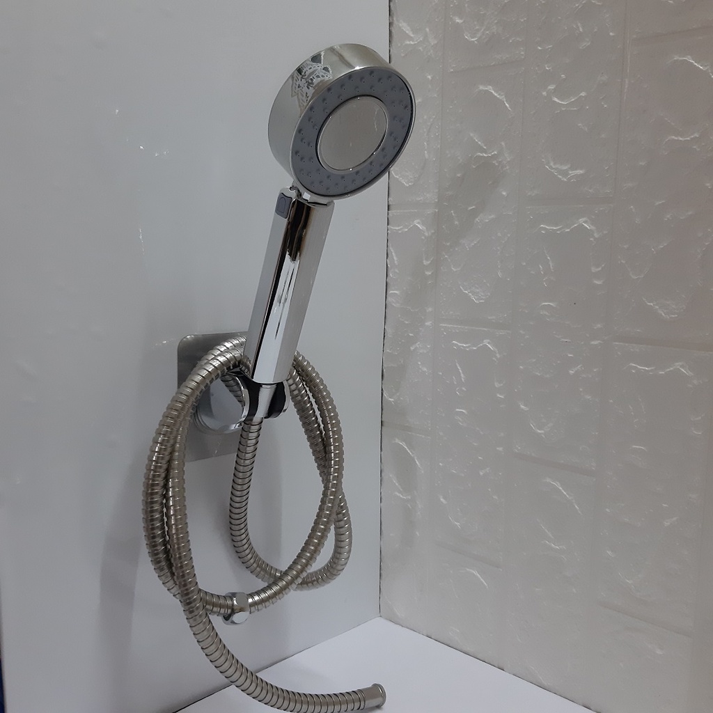 Tay sen tăng áp 2 mặt phong cách Nhật Bản siêu tiết kiệm nước , tăng cường áp lực tặng kèm dây sen inox 304 - QM038