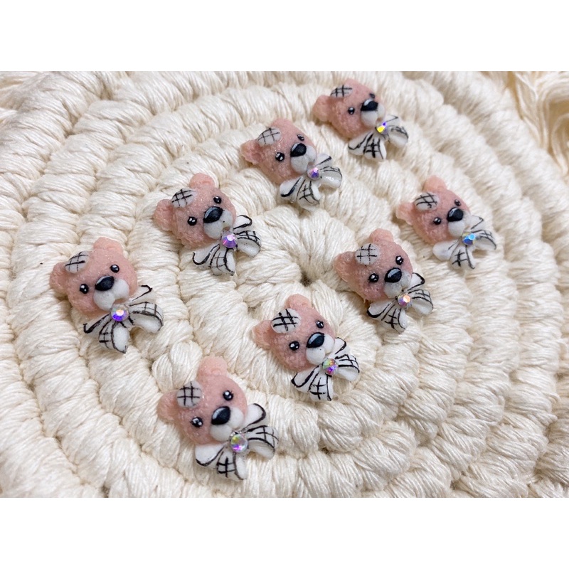 🐻 Gấu bột gắn móng tay sỉ và lẻ🐻