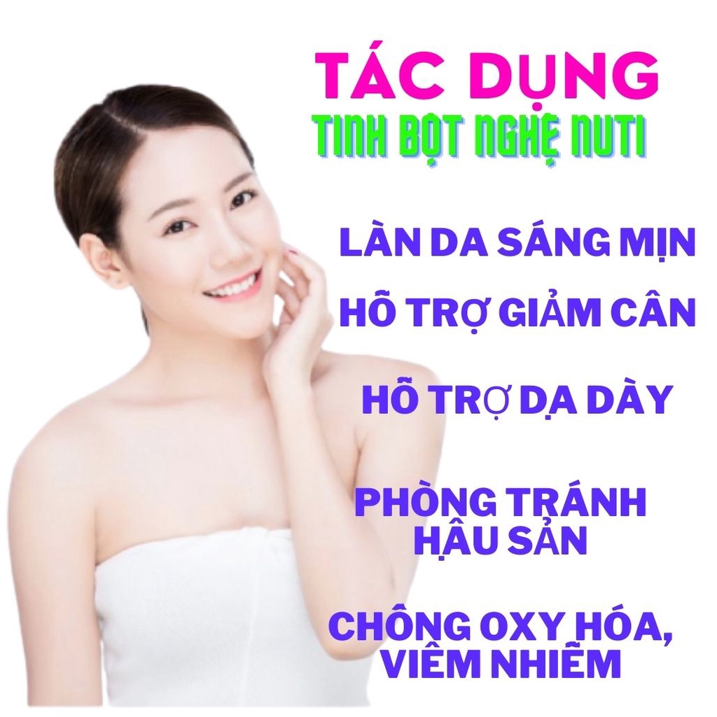 Tinh bột nghệ đỏ nguyên chất Tam Đảo 500g, tinh bột nghệ vàng đỏ nghệ viên làm đẹp hiệu quả, hàng loại 1, bảo đảm VSATTP