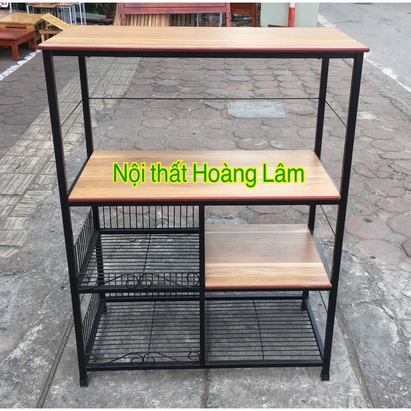 Kệ vi sóng đa năng 4 tầng mẫu mới