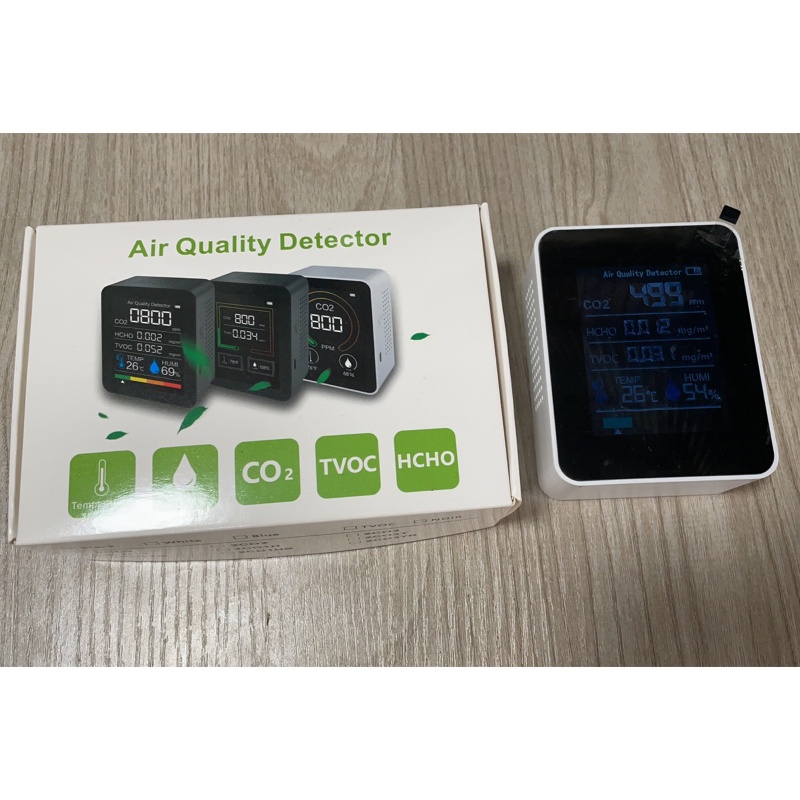 Thiết Bị Kiểm Tra Chất Lượng Không Khí CO2 Formaldehyde / HCHO TVOC PM2.5