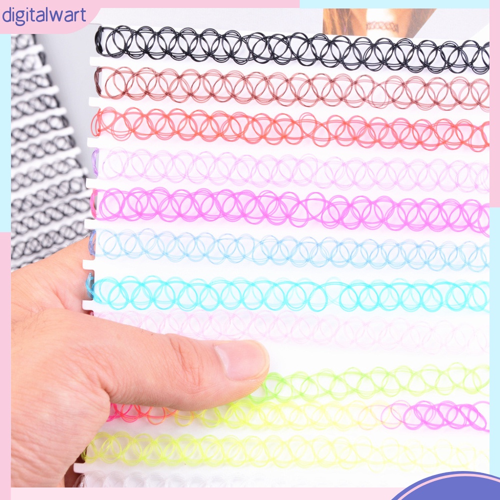 Bộ 12 vòng cổ choker thời trang nữ tính