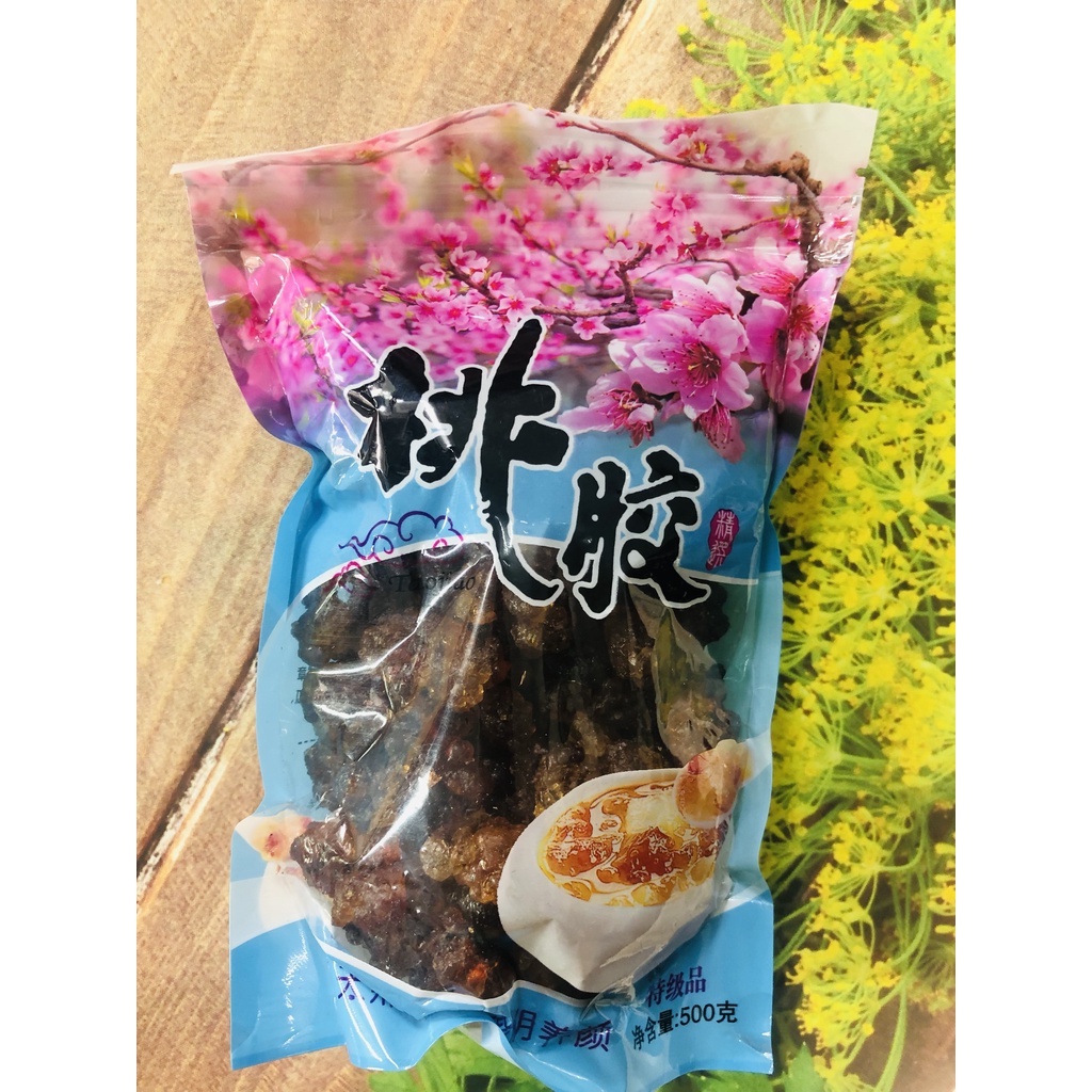 Nhựa đào (mủ đào ) nấu Chè Dưỡng Nhan 50g/100g