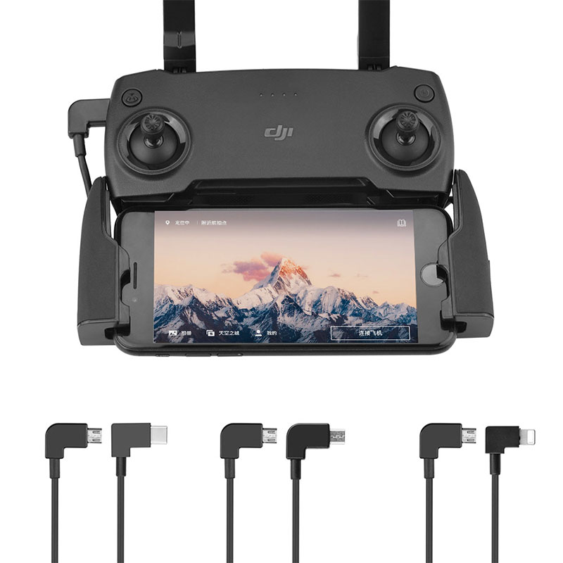 Dây Cáp Dữ Liệu Kết Nối Dữ Liệu Loại C OTG 30CM Dành Cho DJI Spark Mavic Pro Air Mavic 2 Zoom Drone