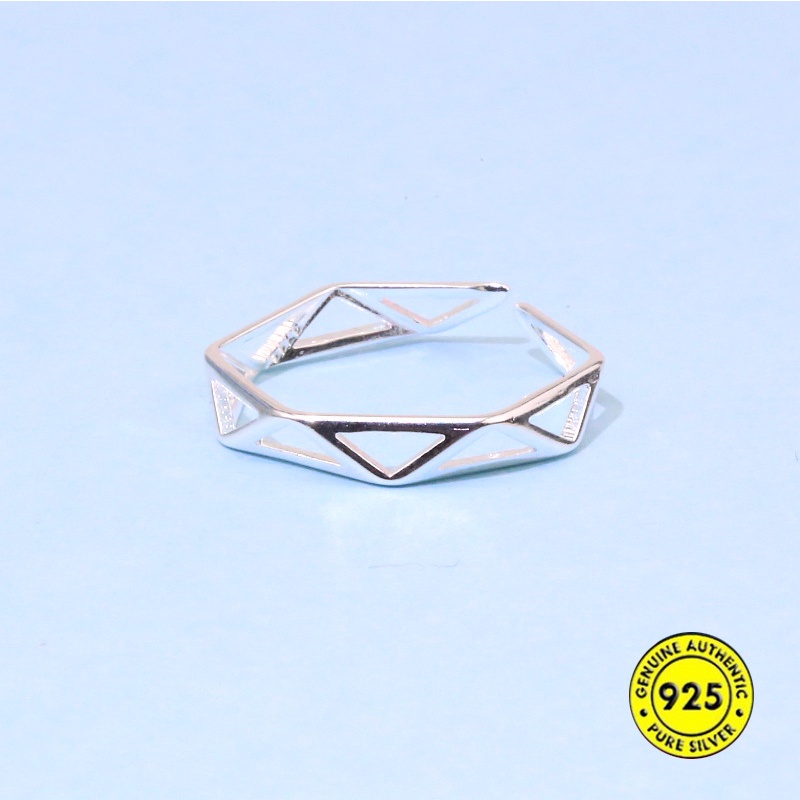 Nhẫn bạc 925 thiết kế cá tính thời trang cho nữ