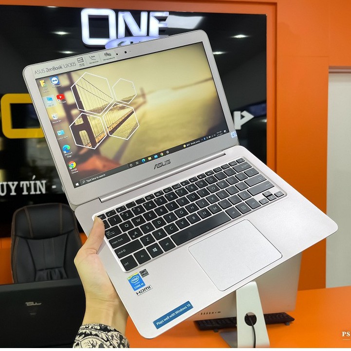 [Siêu Mỏng- Sang Choảnh] Laptop Asus ZenBook UX305FA Core M5Y71/ Ram 8Gb/ Ổ cứng SSD 512Gb/ màn hình 13.3 inch full HD . | BigBuy360 - bigbuy360.vn