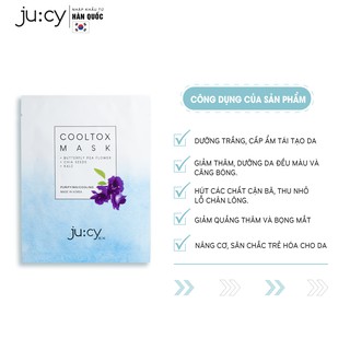 Set 10 mặt nạ dưỡng trắng da cấp ẩm Ju:cy Hàn Quốc