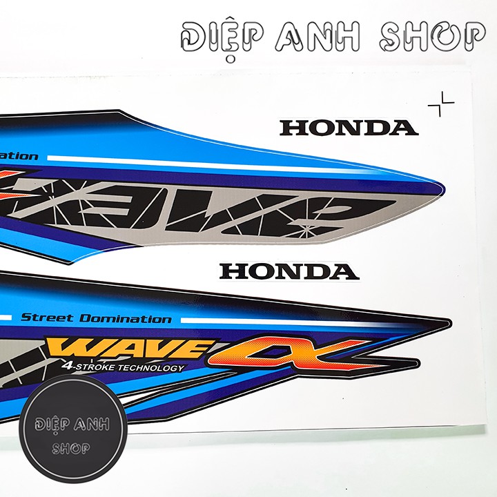 Tem xe Wave Alpha 110  - Tem Wave chế