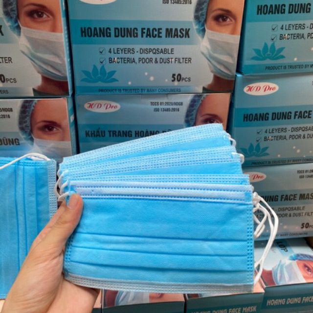 Khẩu trang y tế 4 lớp 💕 giá 1000đ/cái | BigBuy360 - bigbuy360.vn