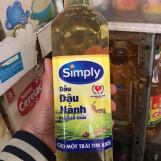Dầu đậu nành Simply chai 1Lít