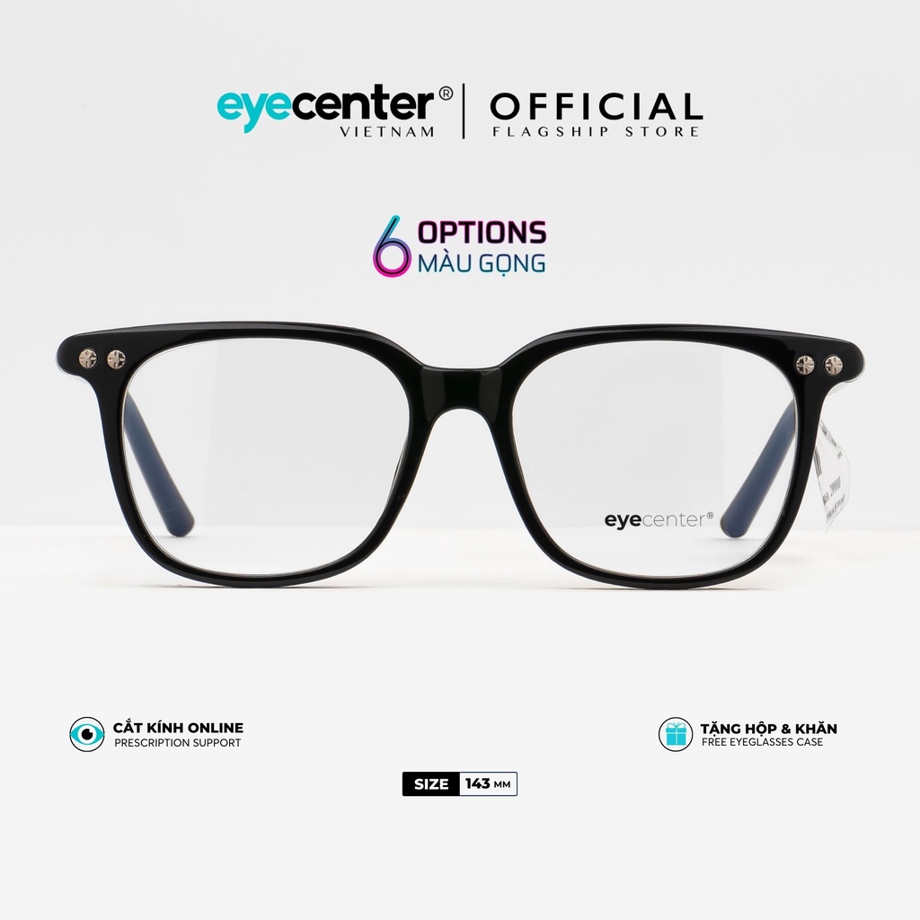 Gọng kính cận nam nữ K32S chính hãng EYECENTER nhựa siêu nhẹ nhập khẩu by Eye Center Vietnam